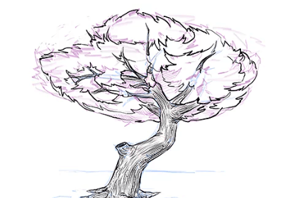 Drawing:Rwynvne6gdm= Trees