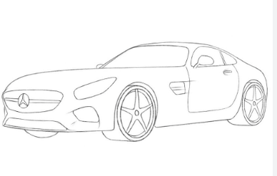 Easy:Burmhcczepe= Car Sketch