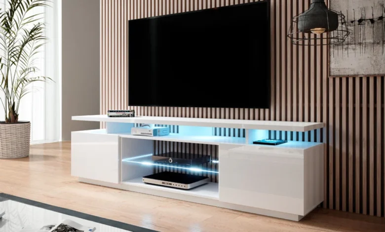 Off-White TV Stands