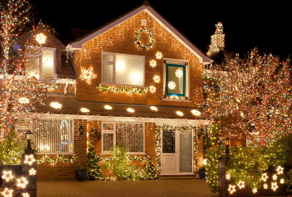 Christmas Light Installation