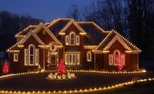 Christmas Light Installation