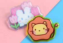 Order Custom Clear Pins for Branding & Gifts